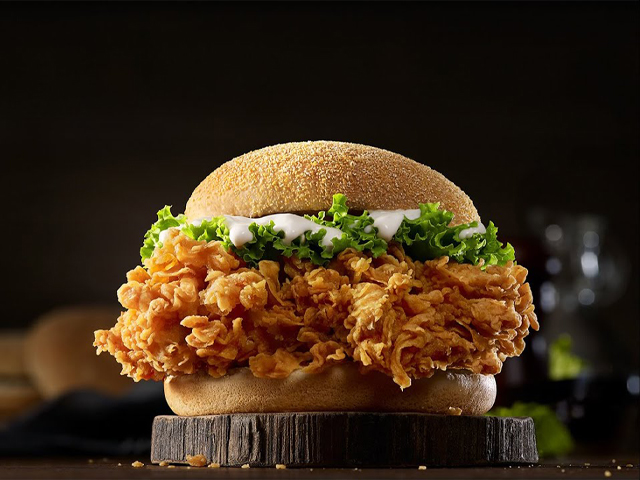 ML DBL ZINGER BURGER